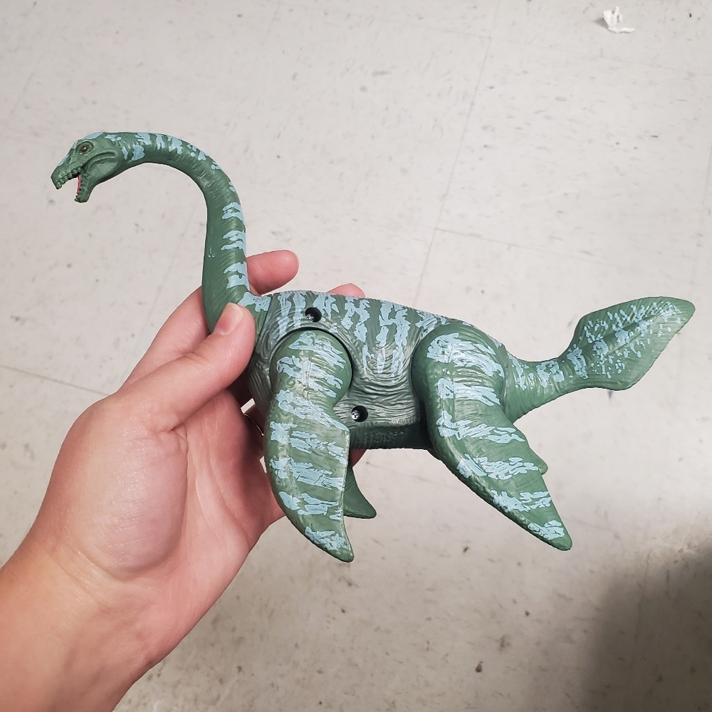 Member's Mark Posable Dinosaur Action Figure Plesiosaur Lock Ness Monster Toy 5"